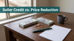 seller credit vs price reduction
